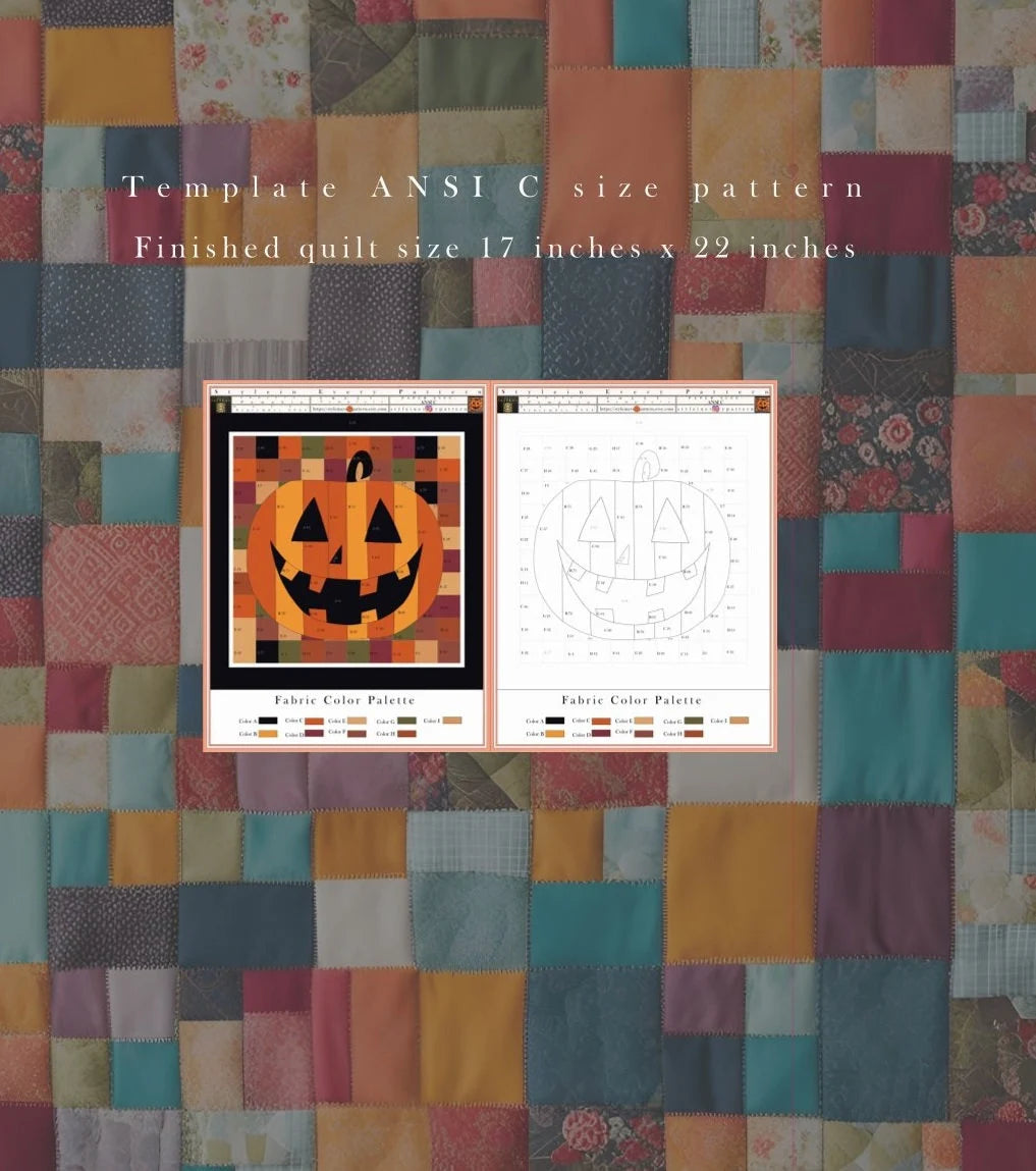 Halloween pattern pumpkin pattern