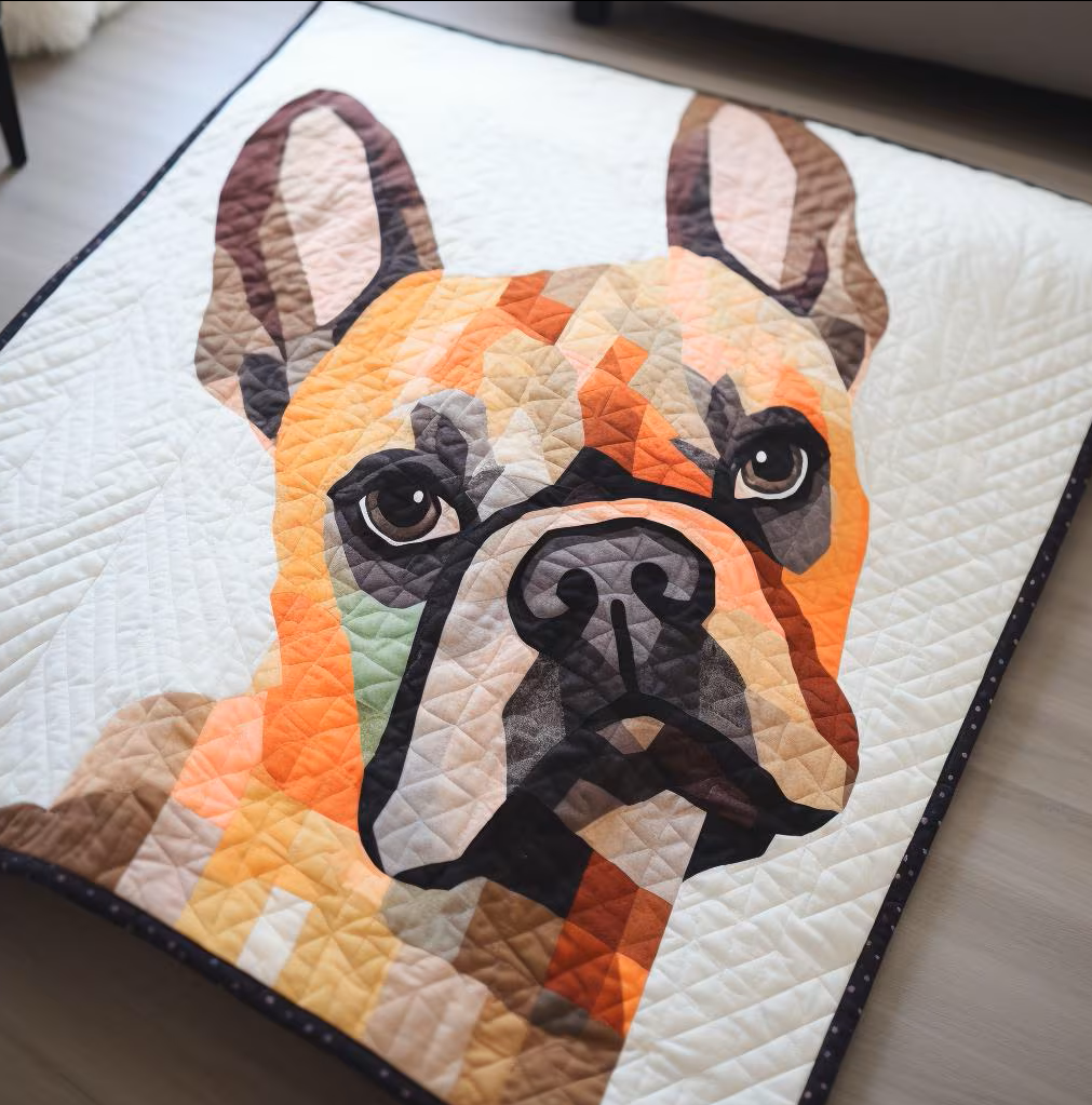 French bulldog pattern