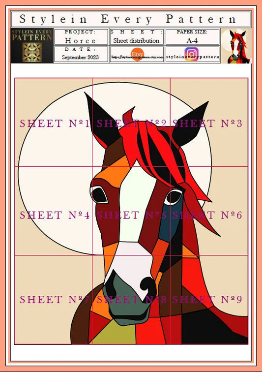 Horse Template