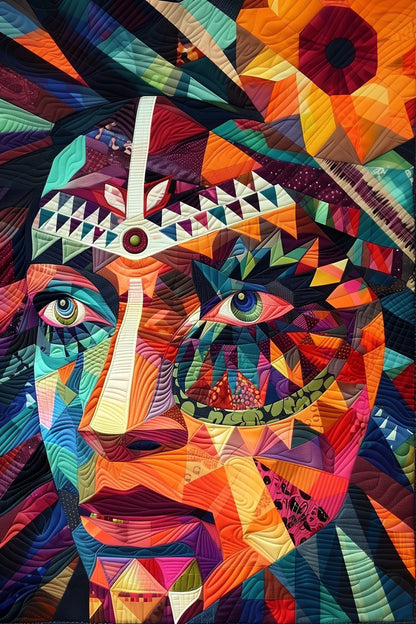 African woman pattern