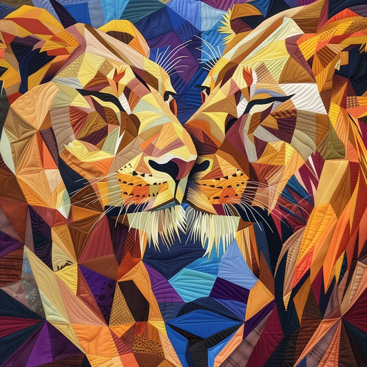 Lion and lioness pattern