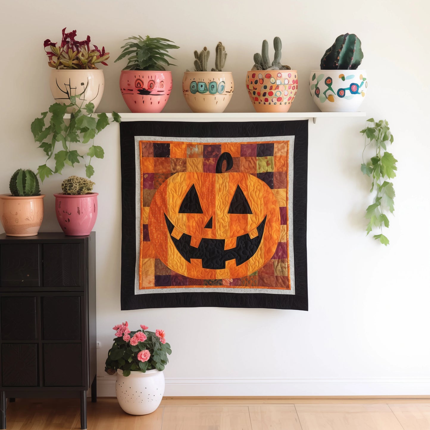 Halloween pattern pumpkin pattern